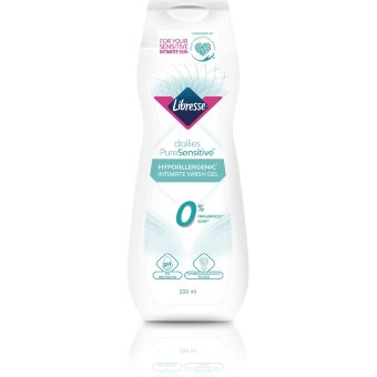 Интимный гель для душа Libresse V-care, 200 мл, без отдушек Интимный гель для душа Libresse V-care, 200 мл, без отдушек