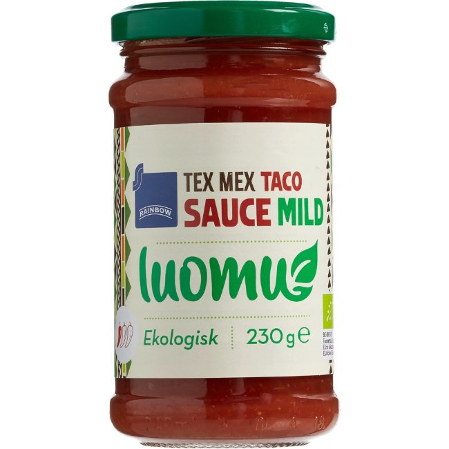 Органический томатный соус тако мягкий Tex Mex Rainbow 230 гр