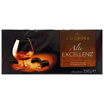 Конфеты с бренди Alte Excellenz J. D. Gross 250 гр Конфеты с бренди Alte Excellenz J. D. Gross 250 гр