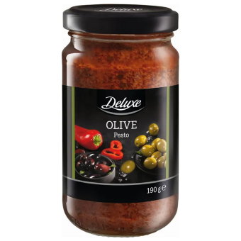 Итальянский песто Оливковый Deluxe 190/560 гр
