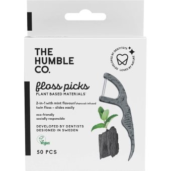 Флосс ( зубная нить ) черные Humble 50 шт