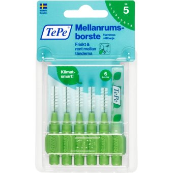 Щеточки для межзубного пространства TePe 0,8мм 6 шт/уп