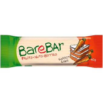 Финиковый батончик BareBar со вкусом морковного пирога 40 гр
