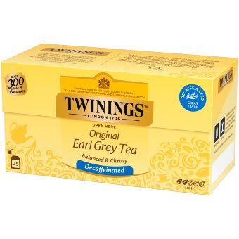Чай Twinings earlgrey 25пак x2гр decaffeinated