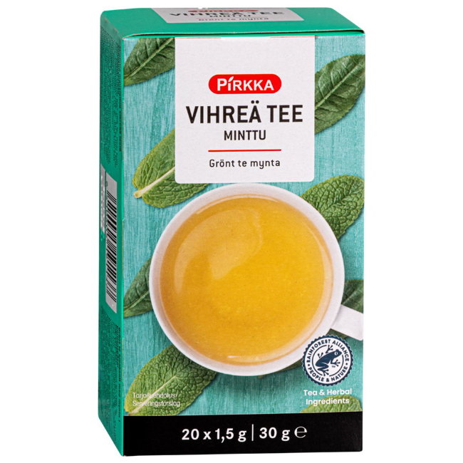 Чай Pirkka с мятой 20пак/30гр