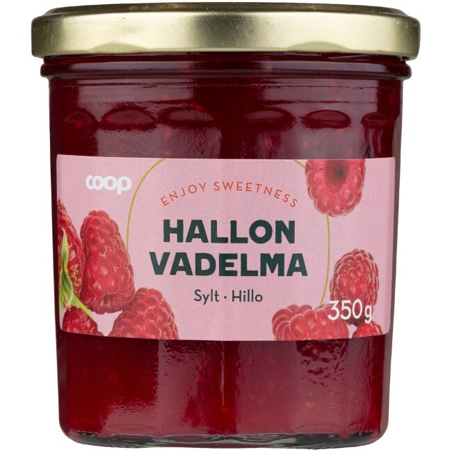 Варенье из малины Coop 350 гр Варенье из малины Coop 350 гр