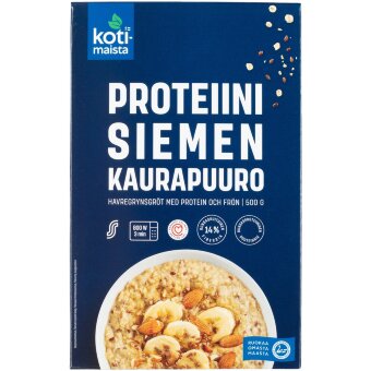Каша овсяная с белком и семенами Kotimaista 500 гр