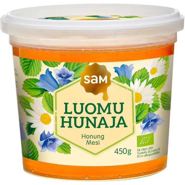 Органический мед Hunajainen SAM 450 гр