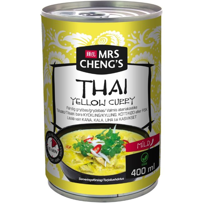 Готовый соус для карри Mrs Cheng's Thai Yellow Curry 400 мл