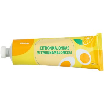 Лимонный майонез Coop 260 гр
