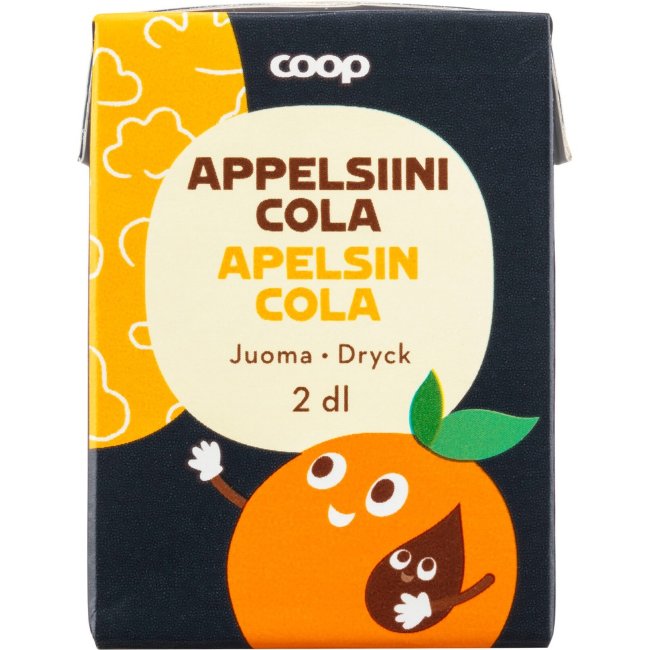 Напиток Coop ( апельсин, кола ) 200 мл