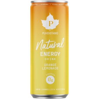 Напиток с натуральной энергией Puhdistamo Orange Lemonade 330 мл