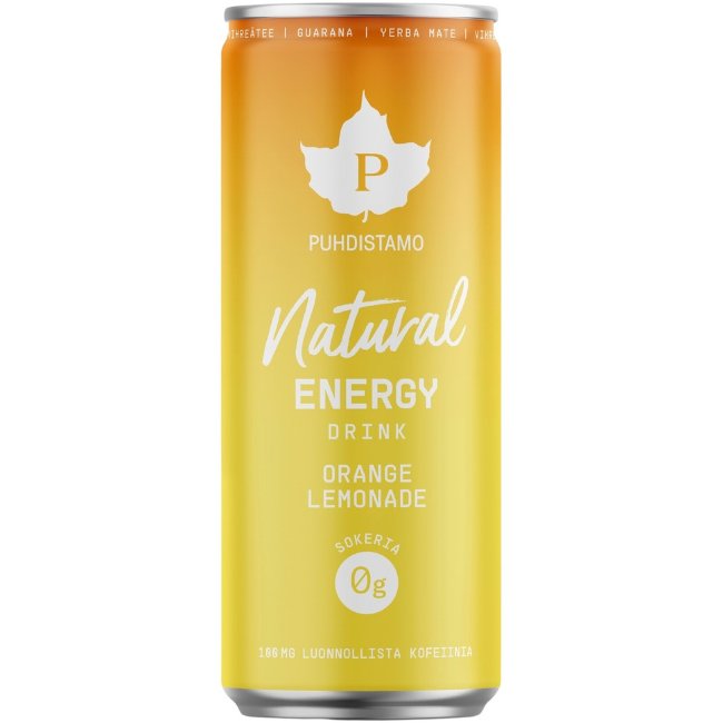 Напиток с натуральной энергией Puhdistamo Orange Lemonade 330 мл