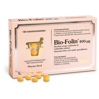 Фолиевая кислота Bio-Folin 400 мкг Pharma Nord 180 табл