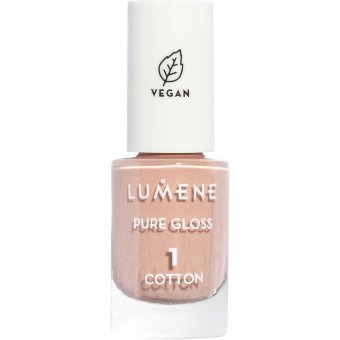 Лак для ногтей Lumene Pure Gloss 1 pellava 5 мл Лак для ногтей Lumene Pure Gloss 1 pellava 5 мл