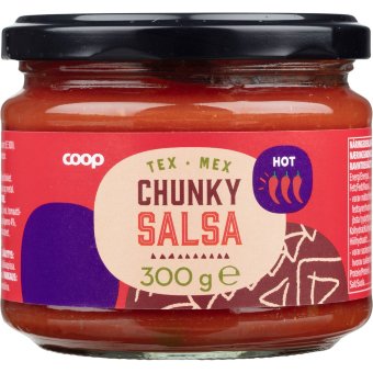 Острый соус сальса Coop 300 гр Острый соус сальса Coop 300 гр