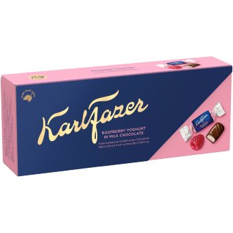Шоколадные конфеты Малиновый йогурт Fazer Raspberry Yogurt 250 гр Шоколадные конфеты Малиновый йогурт Fazer Raspberry Yogurt 250 гр