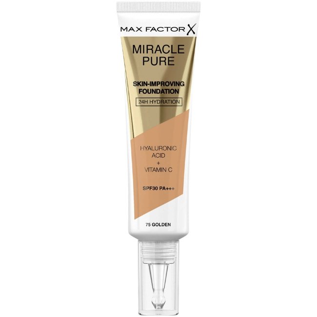 Тональный крем Max Factor Miracle Pure 75 Golden 30 мл