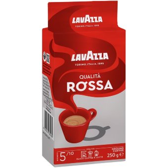 Кофе молотый Lavazza Qualita Rossa 250гр
