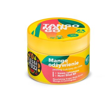 Скраб для тела Tutti Frutti питательный сахарный манго и лемонграсс 300 гр