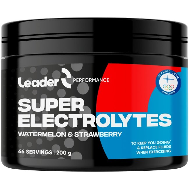 Электролитный порошок со вкусом арбуза и клубники Leader Performance Super Electrolytes 200 гр