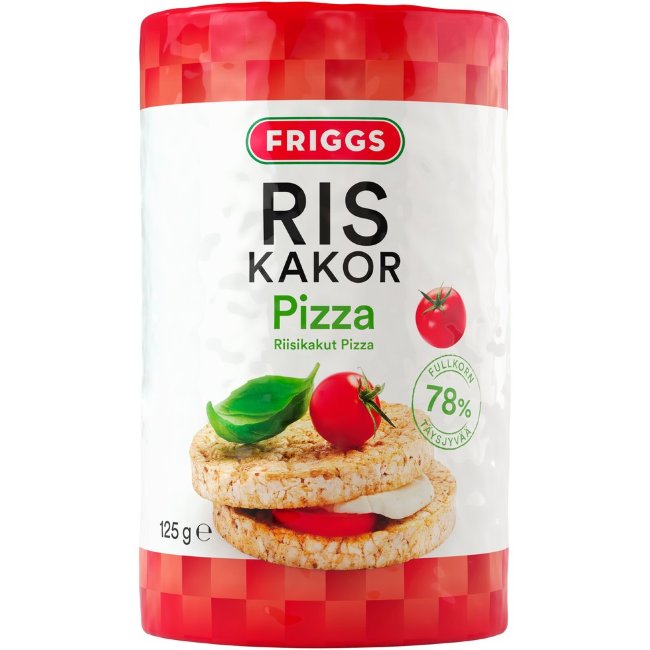 Рисовые галеты Friggs (пицца) 125 гр