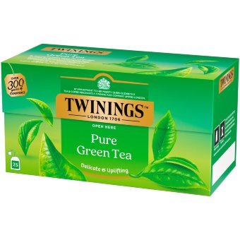 Чай зеленый без добавок Twinings 25пак Pure Green Чай зеленый без добавок Twinings 25пак Pure Green