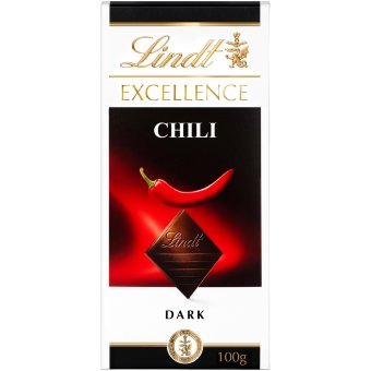 Темный шоколад Lindt Excellence с чили 100 гр Темный шоколад Lindt Excellence с чили 100 гр