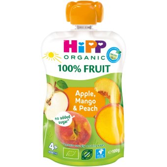 Пюре фруктовое с 4 месяцев HiPP HiPPiS 100 гр Пюре фруктовое с 4 месяцев HiPP HiPPiS 100 гр