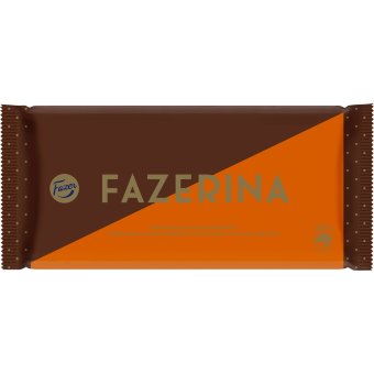 Молочный шоколад с трюфелем и апельсином Fazer Fazerina 121 гр