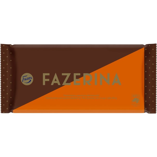 Молочный шоколад с трюфелем и апельсином Fazer Fazerina 121 гр