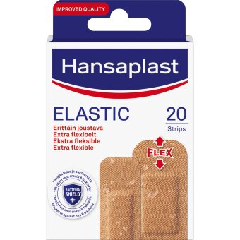 Ассортимент эластичных пластырей Hansaplast 20 шт