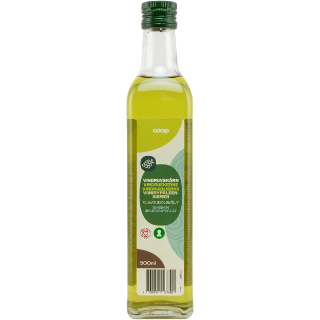 Масло из виноградных косточек Coop 500 мл