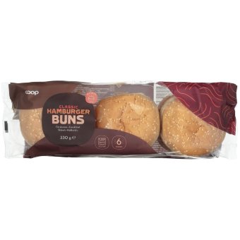 Булочки для гамбургера Coop 300 гр