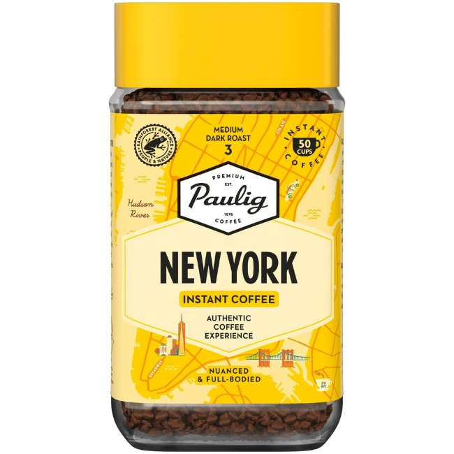 Растворимый кофе Paulig Cafe New York 100 гр Растворимый кофе Paulig Cafe New York 100 гр