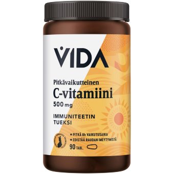 Витамин С Vida Vahva C-vitamiini 500 mg 90 таблеток Vida