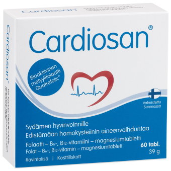 Витамины для сердца CardioSan 60 таблеток Hankintatukku Витамины для сердца CardioSan 60 таблеток Hankintatukku
