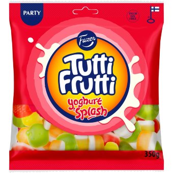 Жевательный мармелад Fazer Tutti Frutti Yoghurt  350 гр Жевательный мармелад Fazer Tutti Frutti Yoghurt  350 гр
