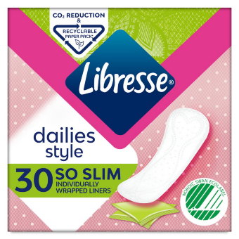 Прокладки гигиенические ежедневные Libresse Daily So Slim 30 шт