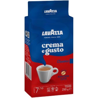 Кофе заварной LavAzza Сrema e Gusto 250 гр Кофе заварной LavAzza Сrema e Gusto 250 гр