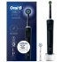 Электрическая зубная щетка Oral-B Vitality Pro Black с технологией Braun, 2 сменные насадки