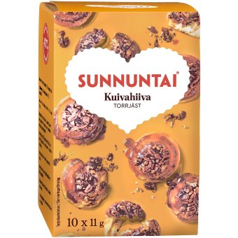 Сухие дрожжи Sunnuntai 10х11 гр