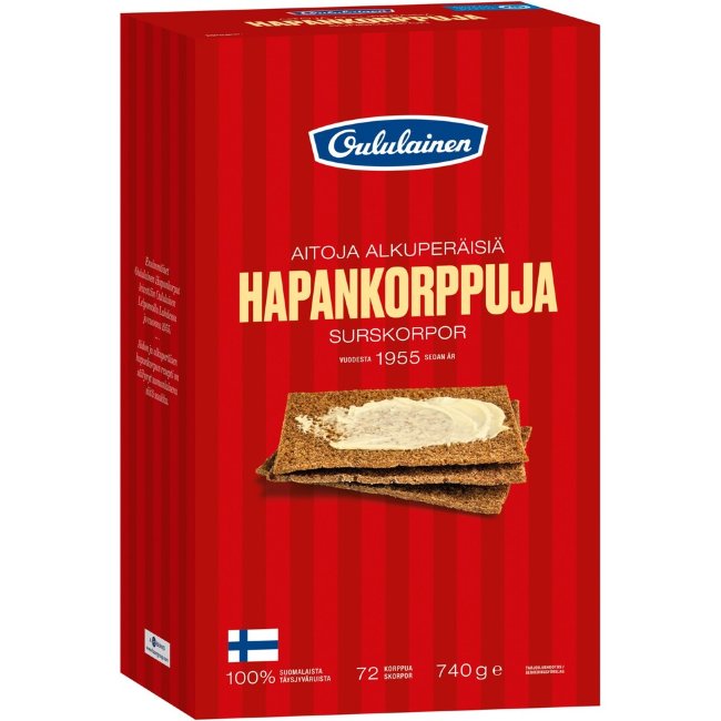 Хлебцы Oululainen 740 гр