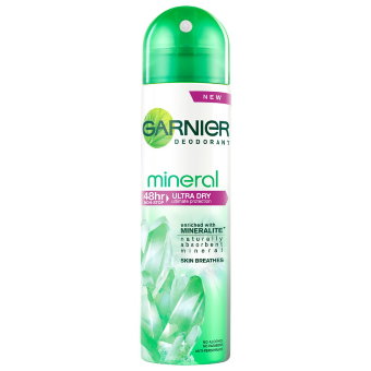 Garnier Дезодорант-спрей Mineral Ultra Dry 150 мл