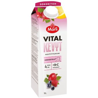 Мультвитаминный легкий напиток Marli Vital 1 л + витамины B и C
