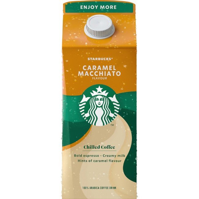 Холодный кофе Starbucks Caramel Macchiato 750 мл