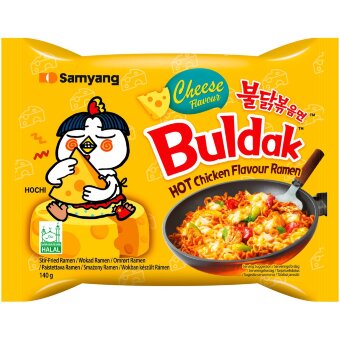 Рамен с острым куриным мясом и сыром Samyang 140 гр