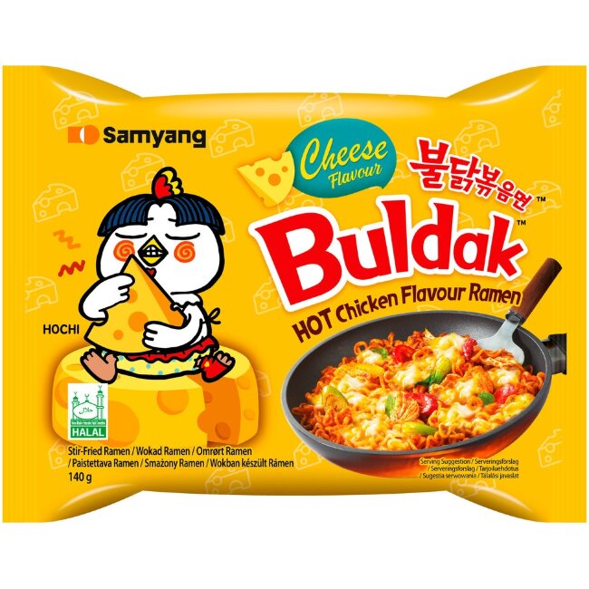 Рамен с острым куриным мясом и сыром Samyang 140 гр Рамен с острым куриным мясом и сыром Samyang 140 гр