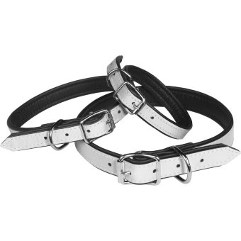 Ошейник из лакированной кожи для собаки Pet First 25 мм x 60 см