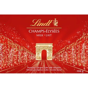 Набор изысканных молочных шоколадных конфет Lindt CHAMPS ELYSÉES 184 гр